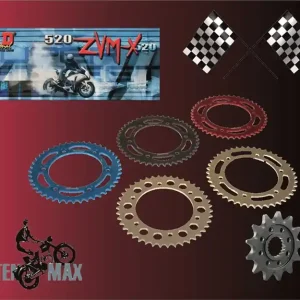 DID Superbikekettensatz SBK passend für Honda CBR 1000 RR / RA Fireblade SC77 (Bj.17-) DID 520!ZVM-X Neuheit