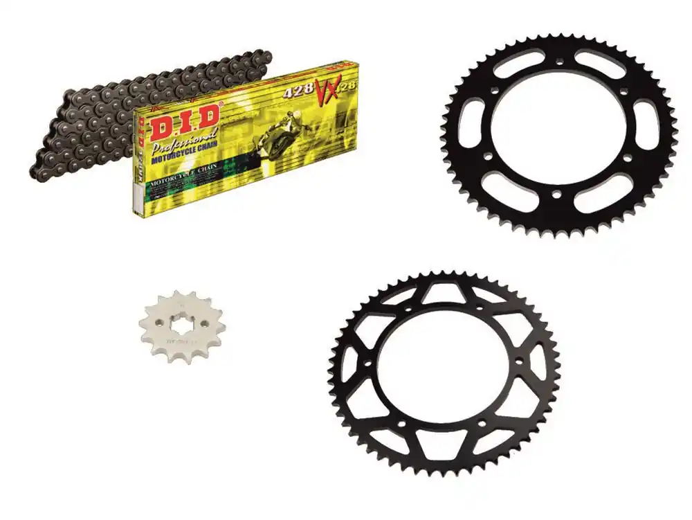 Geprüft DID Kettensatz Fantic Caballero 125 Deluxe (Bj.21-) diverse Kette