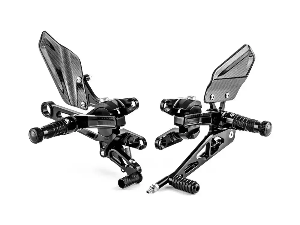 Gilles Fussrastenanlage VCR38GT-A03 mit ABE - passend für Aprilia RSV4 / Tuono V4 Billig