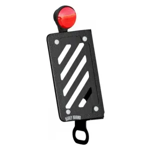 Kennzeichenhalterung seitlich mit LED-Rückleuchte Burly Brand passend für Honda Rebel CMX 1100 Bj. 2 Finale Aktion