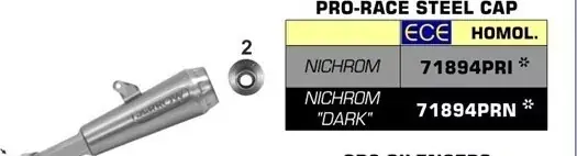 Expressversand Arrow Pro Race Endschalldämpfer Edelstahl schwarz passend für Yamaha YZF-R3 2019-2020