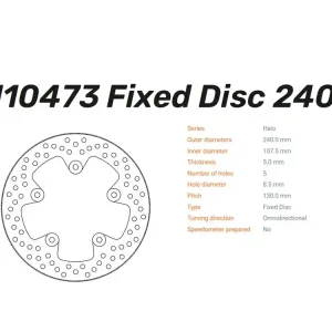 Top-Preis Moto-Master Bremsscheibe Halo hinten passend für KTM 690 790 890 Duke - 110473