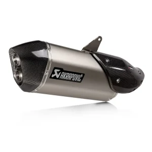 Finale Aktion Akrapovic Slip On Schalldämpfer Titan passend für Harley Davidson Pan America; Baujahre: ab 2021