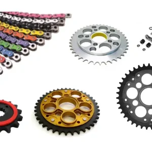 Gratis Versand Enuma Kettensatz passend für Ducati 800 Monster S2R /S2R Dark (Bj.05-07) 525MVXZ-2 farbig Schraubsch