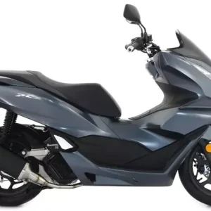 Arrow Urban Endschalldämpfer Aluminium Schwarz passend für Honda PCX 125 21- Preis Gesenkt