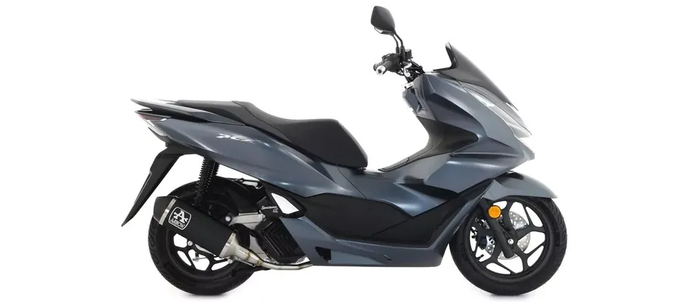 Arrow Urban Endschalldämpfer Aluminium Schwarz passend für Honda PCX 125 21- Preis Gesenkt
