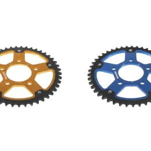 Sichere Zahlung Kettenrad Stealth 42 43 44 45 47 Zähne - (525) blau / gold / schwarz / rot passend für BMW HP4 RST-7