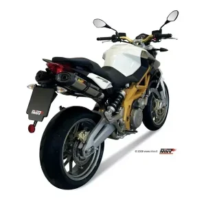 Nur Für Kurze Zeit MIVV Suono Edelstahl Endschalldämpfer passend für Aprilia Shiver 750 08-16