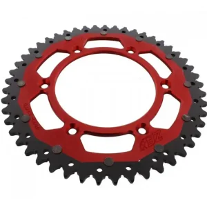 Günstig Kettenrad ZF Dual 47 48 49 50 51 52 Zähne - (520) rot / schwarz passend für Beta RR ZFD-8000