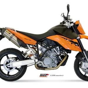 Must-Have MIVV Suono Edelstahl Endschalldämpfer passend für KTM LC8 950 & 990 Supermoto R