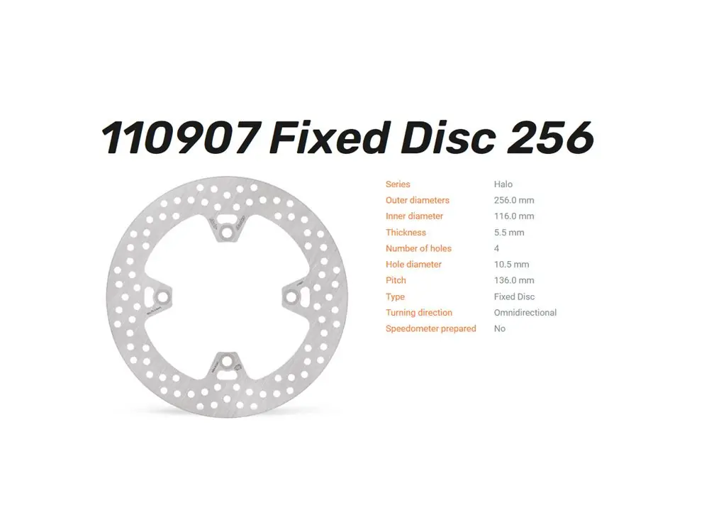 Jetzt Bestellen Moto-Master Bremsscheibe Halo hinten passend für Honda CMX 1100 Rebel / NT 1100 - 110907