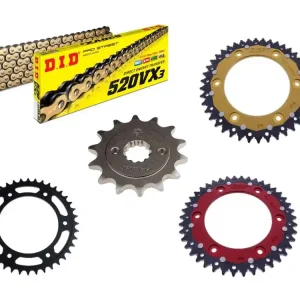 Neu Im Sortiment DID Kettensatz passend für Honda CRF 250 L ABS / Rally ab 2021 mit DID520 diverse Kette