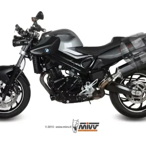 Direkt Vom Hersteller MIVV Speed Edge Edelstahl Schwarz Endschalldämpfer passend für BMW F 800 R 09-16