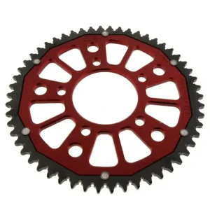 Preis Gesenkt Kettenrad ZF Dual 54 Zähne (428) rot gold passend für SWM SM 125 R