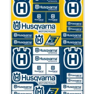 Aufkleber Sponsor BlackBird Racing passend für Husqvarna - Bogen 50x35 cm - 5076HS Billig