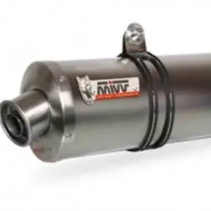 Preis Gesenkt MIVV Oval Edelstahl Endschalldämpfer passend für Kawasaki Z 750 04-06