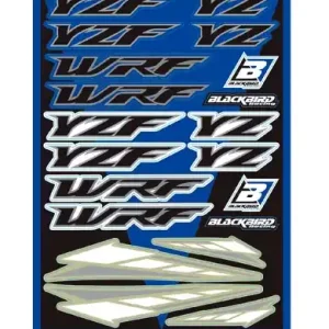 Universal-Aufkleber Set von BlackBird Racing - passend für Yamaha 5242 Geprüft