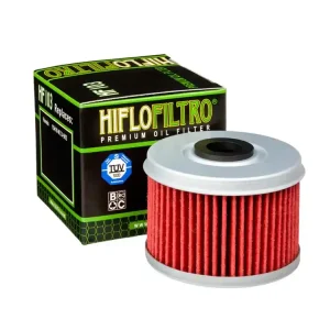 Preiswert Hiflo Ölfilter HF103 Motorradölfilter passend für Honda CB300 CBR300 CRF300