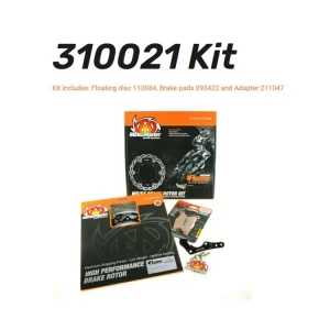 Moto-Master Oversize Flame Kit 270 passend für Kawasaki KLX KX - 310021 Nur Heute