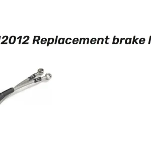 Kostenloser Rückversand Stahlflex-Bremsleitung von Moto Master hinten - 212012