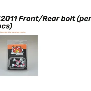 Moto-Master Bremsscheibenschrauben vorn M6 x 1,0 x 14 in 10.9 (6 Stück) - 12011 Garantierte Lieferung