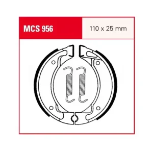 Beliebt MCS956 Lucas-TRW/SBS Hinterrrad Bremsbacken (Carbon-Keramik passend für Yamaha