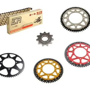 Top-Seller DID Kettensatz passend für Beta 50 RR Enduro (Bj.21-) DID420 Kette