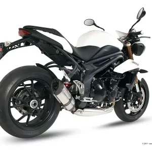 Bestpreis MIVV Suono Edelstahl Endschalldämpfer passend für Triumph Speed Triple 1050 11-15