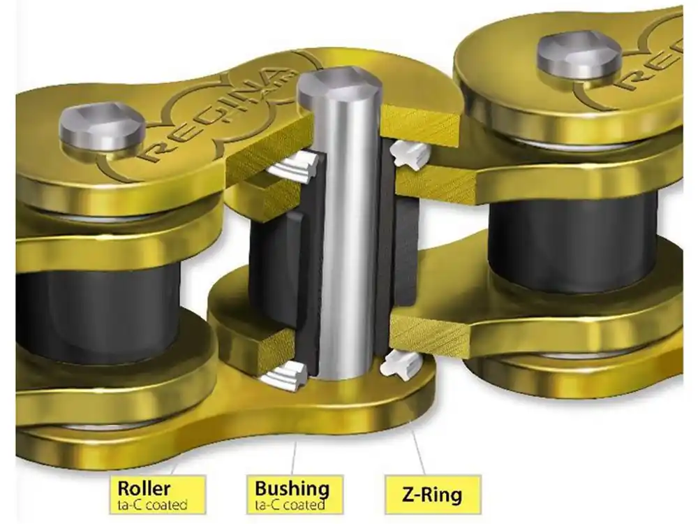 Sale Regina 525 HPE (High Performance Endurance) Kette wartungsfrei mit Vollnietschloss 126 Glieder