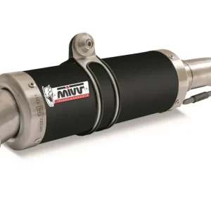 MIVV GP Endschalldämpfer Edelstahl Schwarz passend für Suzuki GSF 650 Bandit 05-06 Ausverkauf