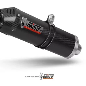 MIVV Oval Carbon Endschalldämpfer passend für Honda CBR 600 F 01-10 Wochenendangebot