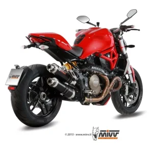 MIVV GP Carbon Endschalldämpfer passend für Ducati Monster 821/1200 Preisreduziert