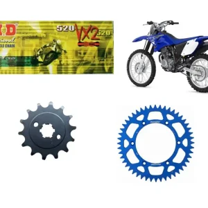 Must-Have DID Kettensatz passend für Yamaha TT-R 230 (Bj.05-26) DID520 diverse Kette