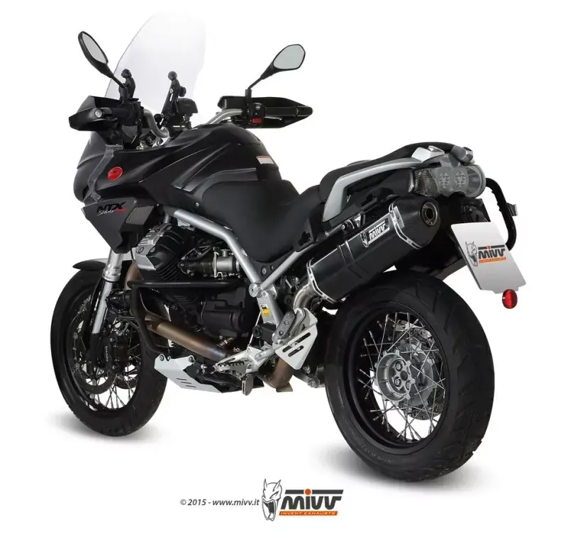 MIVV Speed Edge Endschalldämpfer passend für Moto Guzzi Stelvio 1200 08-14 Günstig