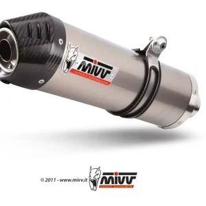 MIVV Oval Titan Auspuffanlage passend für Kawasaki Versys 650 15-18 Heißes Angebot