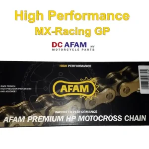 Afam Kette A520MX5 118 Glieder gold / rot / blau offen mit Clipschloss Garantierte Lieferung