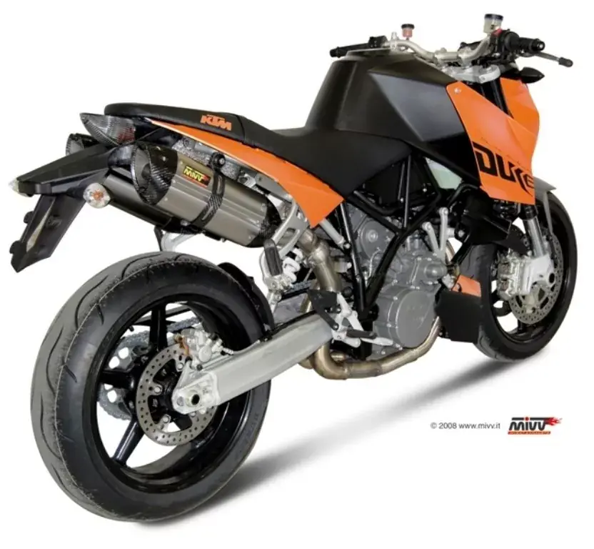 Nur Heute MIVV Suono Edelstahl Endschalldämpfer passend für KTM 990 Superduke 05-12