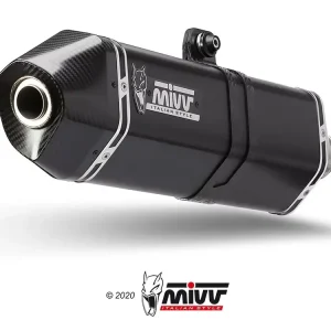 MIVV Speed Edge Auspuff Edelstahl Schwarz passend für Yamaha T-MAX 530 12-16 Jetzt Kaufen