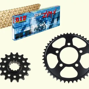 DID Kettensatz passend für Honda XL 750 Transalp RD16 RD17 (Bj.23-) DID520ZVMX Kette Nur Für Kurze Zeit