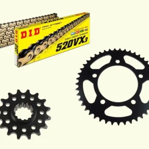 Finale Aktion DID Kettensatzpassend für Honda CB 750 Hornet RH12 RH24 (B.23-) DID 520VX3 Kette