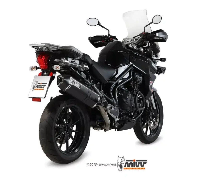 Finale Aktion MIVV Speed Edge Endschalldämpfer passend für Triumph Tiger Explorer 1200 12-15