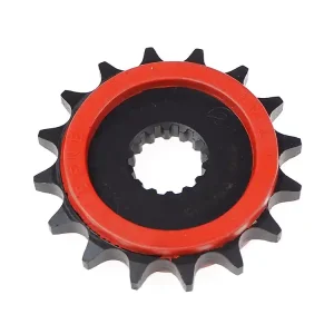 Neue Ware Kettenritzel Silent Ritzel gummiert 16 Zähne passend für Kawasaki Z125 / Ninja 125 / Yamaha DT TDR T