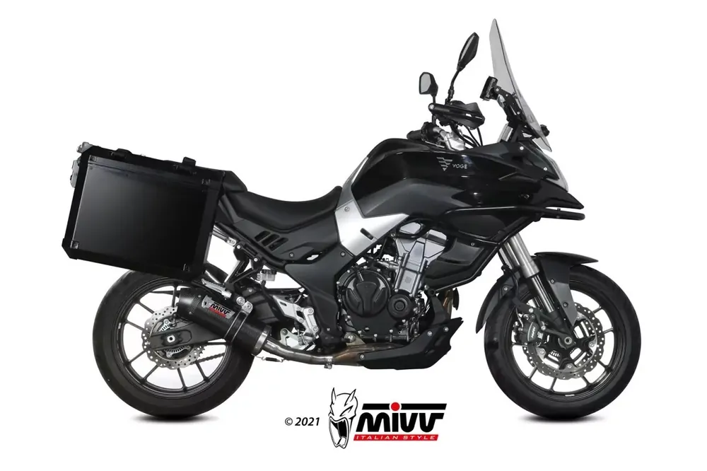 MIVV Oval Carbon Endschalldämpfer passend für VOGE Valico 500 DS Top-Angebot