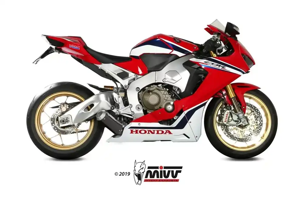 MIVV MK3 Carbon Endschalldämpfer passend für Honda CBR 1000 RR 2017–2019 Bestseller