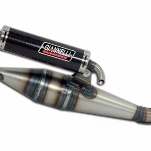 Giannelli Shot Sportauspuff passend für Gilera Runner / Typhoon und Piaggio NRG / NTT / Zip Neuheit
