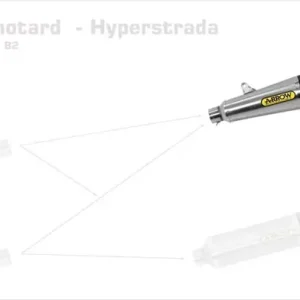 Sofort Bestellen Arrow X-Kone Endschalldämpfer passend für Ducati Hypermotard / Hyperstrada 16-18