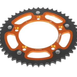 Kettenrad Stealth 46 48 49 50 - (420) orange passend für KTM SX 60 65 / Husqvarna TC65 / Gas Gas MC6 Direkt Vom Hersteller