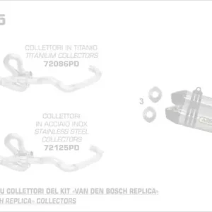 Markenware Arrow FULL TITANIUM Endschalldämpfer passend für Aprilia SXV 4.5