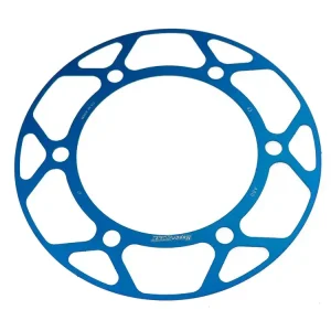 Letzte Chance Kettenrad Blende für Steel-Edge 43 45 Zähne blau rot gold - (525) passend für Yamaha MT07 MT09 MT10