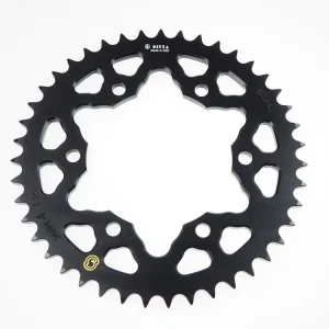 Sitta Aluminium Kettenrad 43 Zähne - (525) passend für Yamaha MT07 MT09 MT10 Tracer Versand Am Gleichen Tag